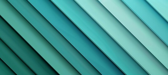 Obraz premium Geometric diagonal lines in blue and teal create a striking abstract background, perfect for digital and creative design applications