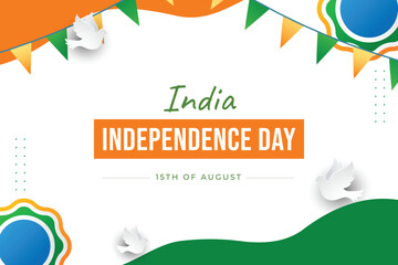 India Republic Day card, background.