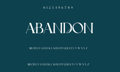 Classic serif font alphabet letters fancy gentle typographic design. Elegant typography. Retro slick serif letter set for wedding card, restaurant menu, headline, lettering.