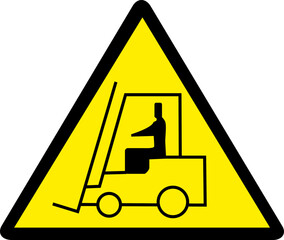 black yellow danger, warning or risk sign
