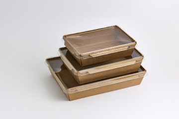 Eco-Friendly Disposable Food Containers with Lids