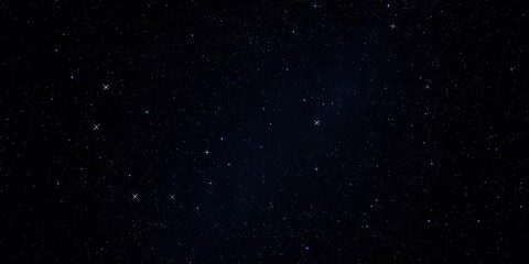 Night sky filled with sparkling stars against a dark background, sky, space