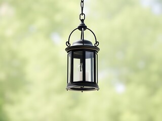 old lantern on a wall