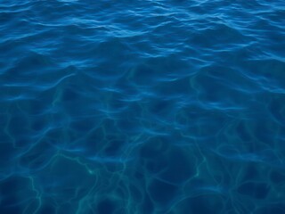 Fototapeta premium Smooth and captivating deep blue sea texture, perfect for backgrounds and designs, water, tranquil, waves