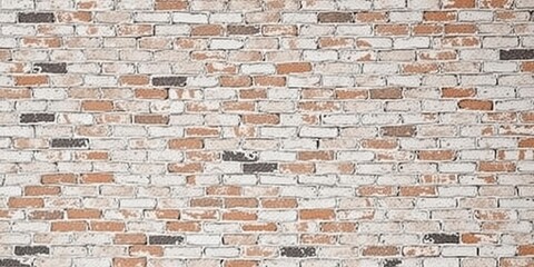 White brick wall background with clean and modern design, brick wall, construction, urban