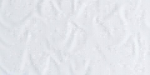 Obraz premium Vintage white cloth texture with delicate wrinkles creating a seamless background for design projects, pattern, material, seamless