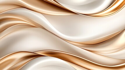 Luxurious brown silk satin creates a flowing drapery effect, providing an elegant backdrop perfect for creative digital artworks