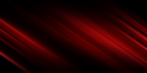 Red stripes lines motion blurred de focused abstract background