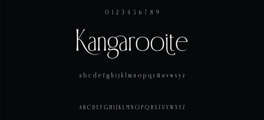 Luxury serif font in modern style, this typeface has a big set of ligatures and alternates and can be used for logos
