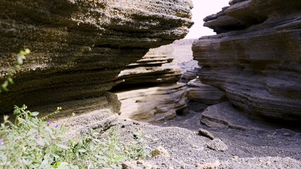 The path along the 