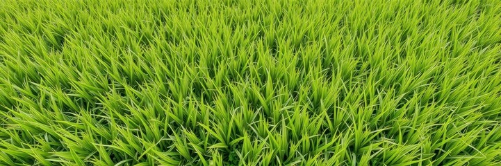 Obraz premium Vibrant green grass texture, ideal backdrop, fresh, meadow