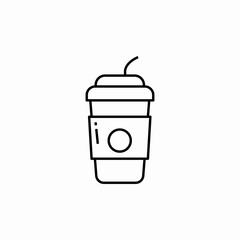 take away coffee icon sign vector