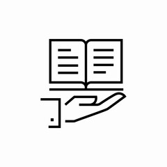 book advise icon sign vector