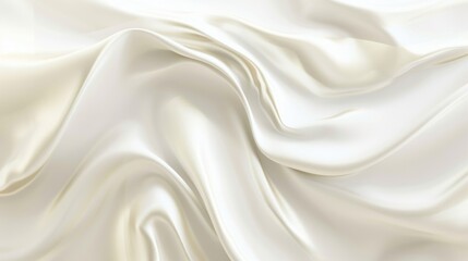 Obraz premium Abstract white background with gold wavy curve