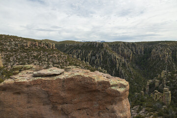 Mountain landscape at Chiricahua National Monument, Arizona
