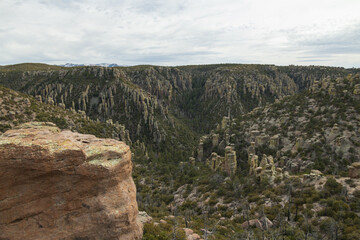 Mountain landscape at Chiricahua National Monument, Arizona