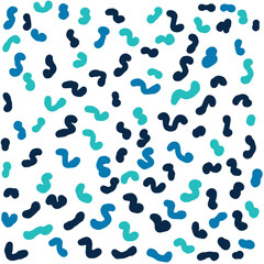 seamless pattern with blue drops