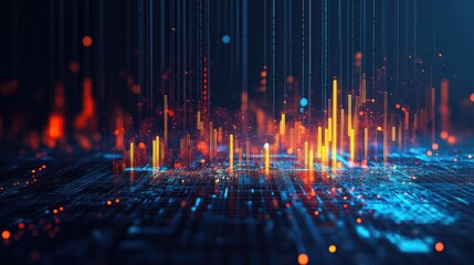 Abstract Digital Visualization of Data Streams and Analytics Patterns