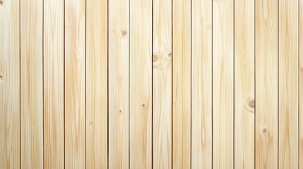 Fototapeta premium Light Wooden Plank Wall Background for Natural Home Decor