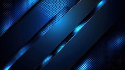 Abstract Blue Diagonal Stripes Background Design