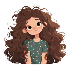 Hollywood Waves Hairstyle – Elegant and Glamorous Waves, Classic Women’s Haircut, Stylish and Vintage Hair Vector Illustration

