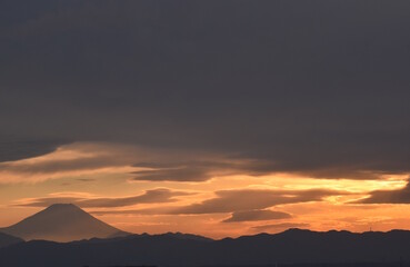 Obraz premium Sky Orange-12