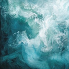 Imagen abstracta de colores azul y blanco