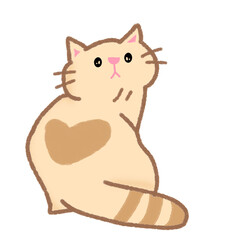 Cute Cat Portrait: Playful Kitten with Transparent Background
