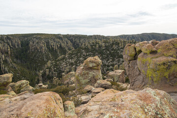Rock formations at Chiricahua National Monument, Arizona