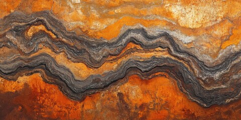 Obraz premium Textura abstracta en tonos marrones y naranjas