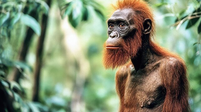 Exploration of Java Man in a Dense Tropical Forest Setting