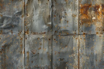  Old and rust grey and orange metal sheet. Detailed photo textured background