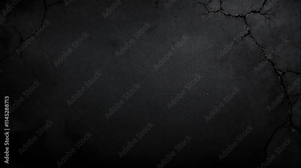 Poster textured black background with subtle cracks and variations in tone, resembling a weathered or aged 