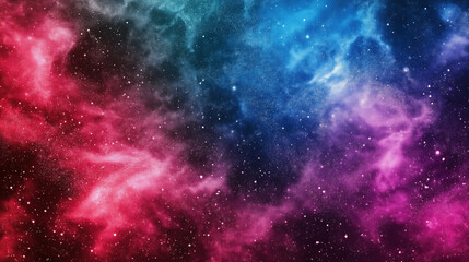 Abstract Comic Universe: Grainy Gradient Background with Noise Texture for Posters