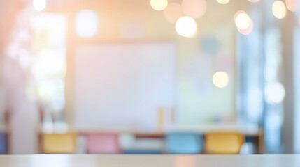 Teacher standing at a whiteboard AI generated illustration