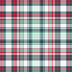 Tartan plaid pattern with texture.