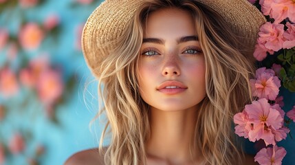 Clean social media grid template with a connected photo layout and minimalist fonts isolated on a transparent background for lifestyle bloggers