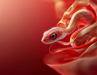 Fototapeta premium Celebrating the Year of the Snake