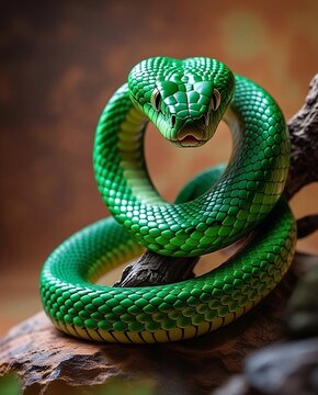 green snake