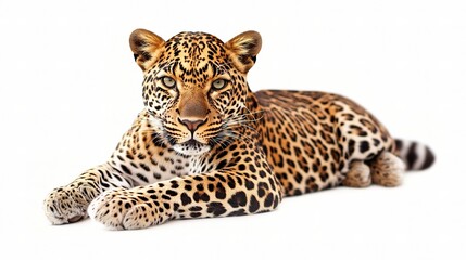 Natural Rich Leopard Skin Texture Highlighting Unique Spots