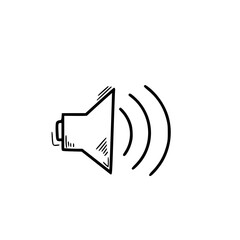 speaker icon on button