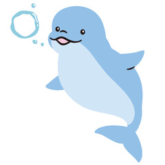 イルカ　シロイルカ　ベルーガ　海洋生物　水族館