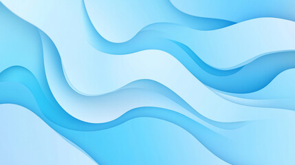 soft, light blue gradient abstract banner background symbolizing calmness, serenity, and peaceful transitions, evoking a sense of balance amid chaos, with subtle shifts in color blending smoothly