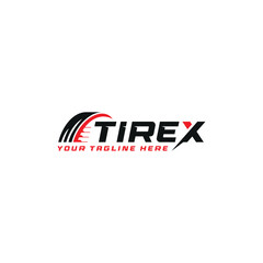 TireX Logo for Automotive Excellence Tire Shop Logo Design