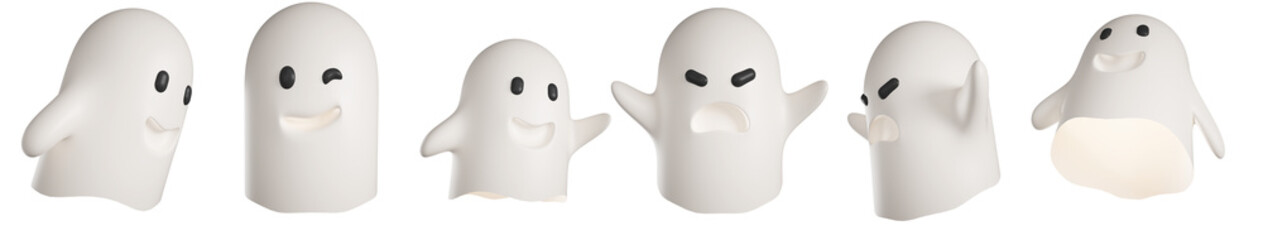 Friendly Ghost Flying, Multi-View Pack