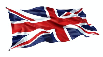 Fototapeta premium A waving flag of the United Kingdom.