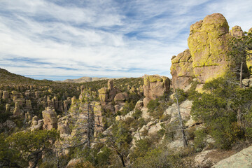 Rock formations at Chiricahua National Monument, Arizona