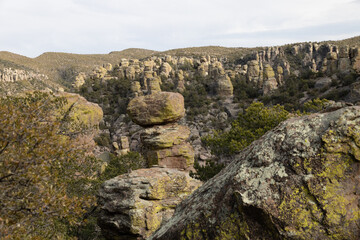 Rock formations at Chiricahua National Monument, Arizona