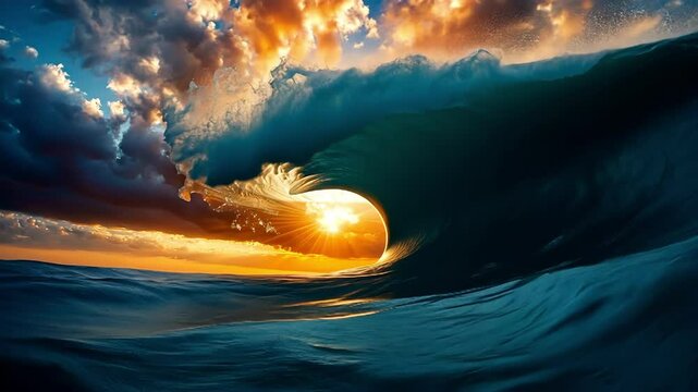 As I descended deeper beneath the waves, the dark blue ocean surface above me began to morph into a beautiful, swirling canvas of shifting hues