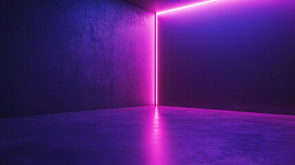 minimalistic purple background representing tranquility and balance amidst chaos. Symbolizing inner peace, creativity, and transformation, with the contrast highlighting harmony over disorder